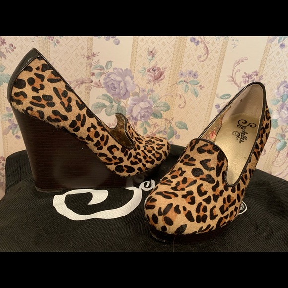 Leopard print wedge - Picture 3 of 7